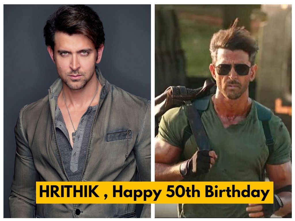 Hrithik Roshan : happy 50 th Birthday